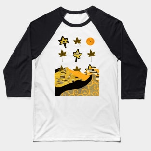 Autumn Vibes Baseball T-Shirt